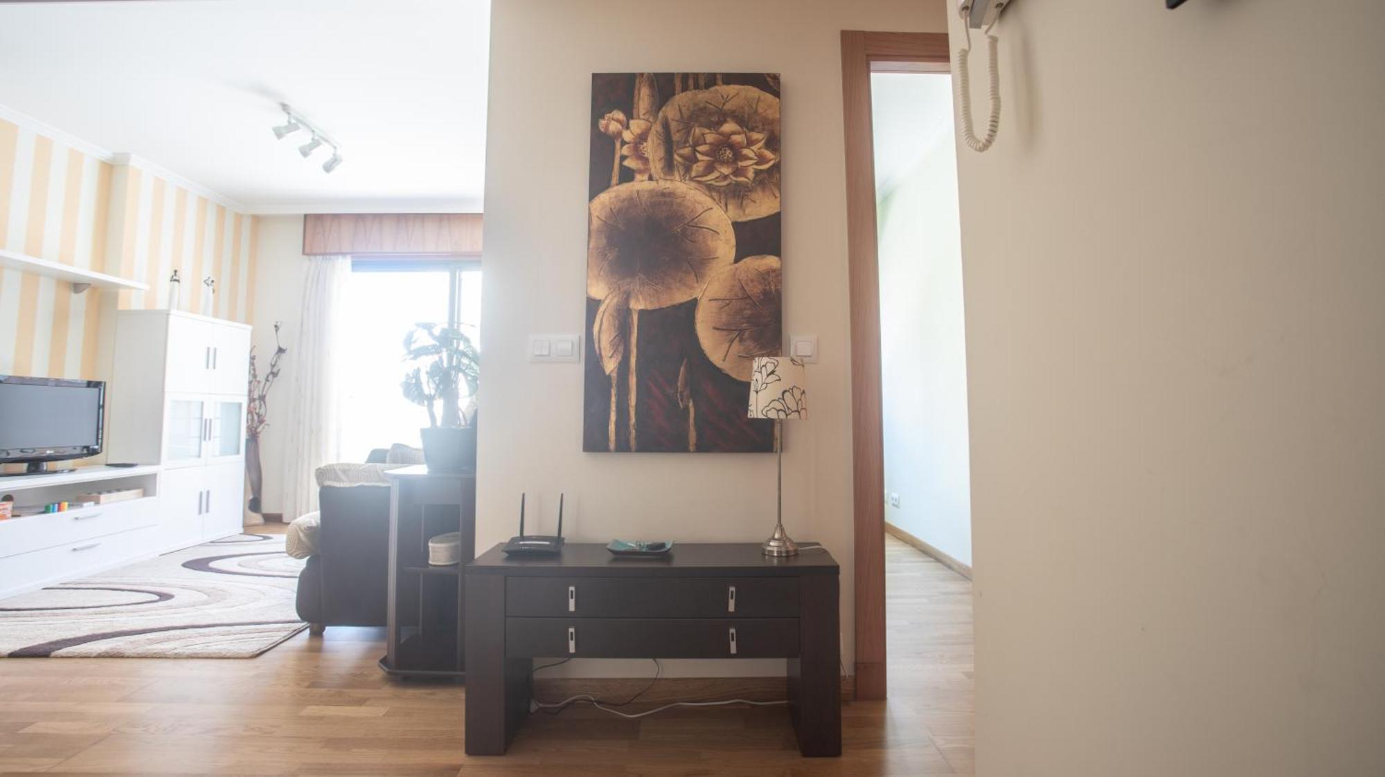 Apartamento En El Centro Con Plaza De Garaje A Guarda Luaran gambar